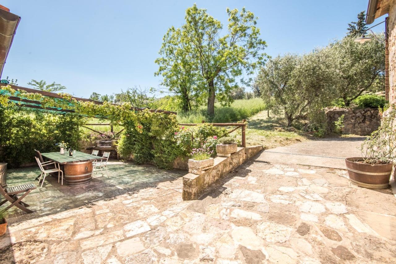 Appartamento Gemma Bianca-Tavoleto Castiglione dʼOrcia Buitenkant foto