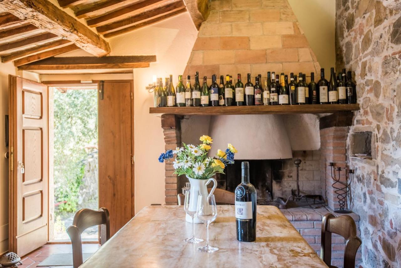 Appartamento Gemma Bianca-Tavoleto Castiglione dʼOrcia Buitenkant foto