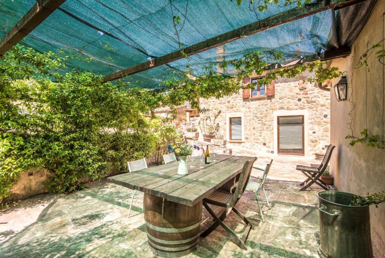 Appartamento Gemma Bianca-Tavoleto Castiglione dʼOrcia Buitenkant foto