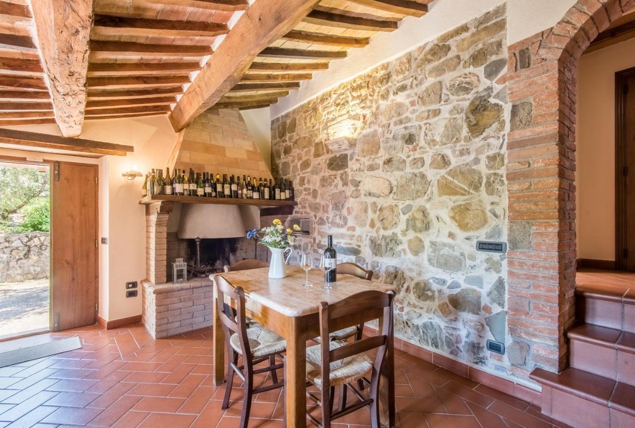 Appartamento Gemma Bianca-Tavoleto Castiglione dʼOrcia Buitenkant foto
