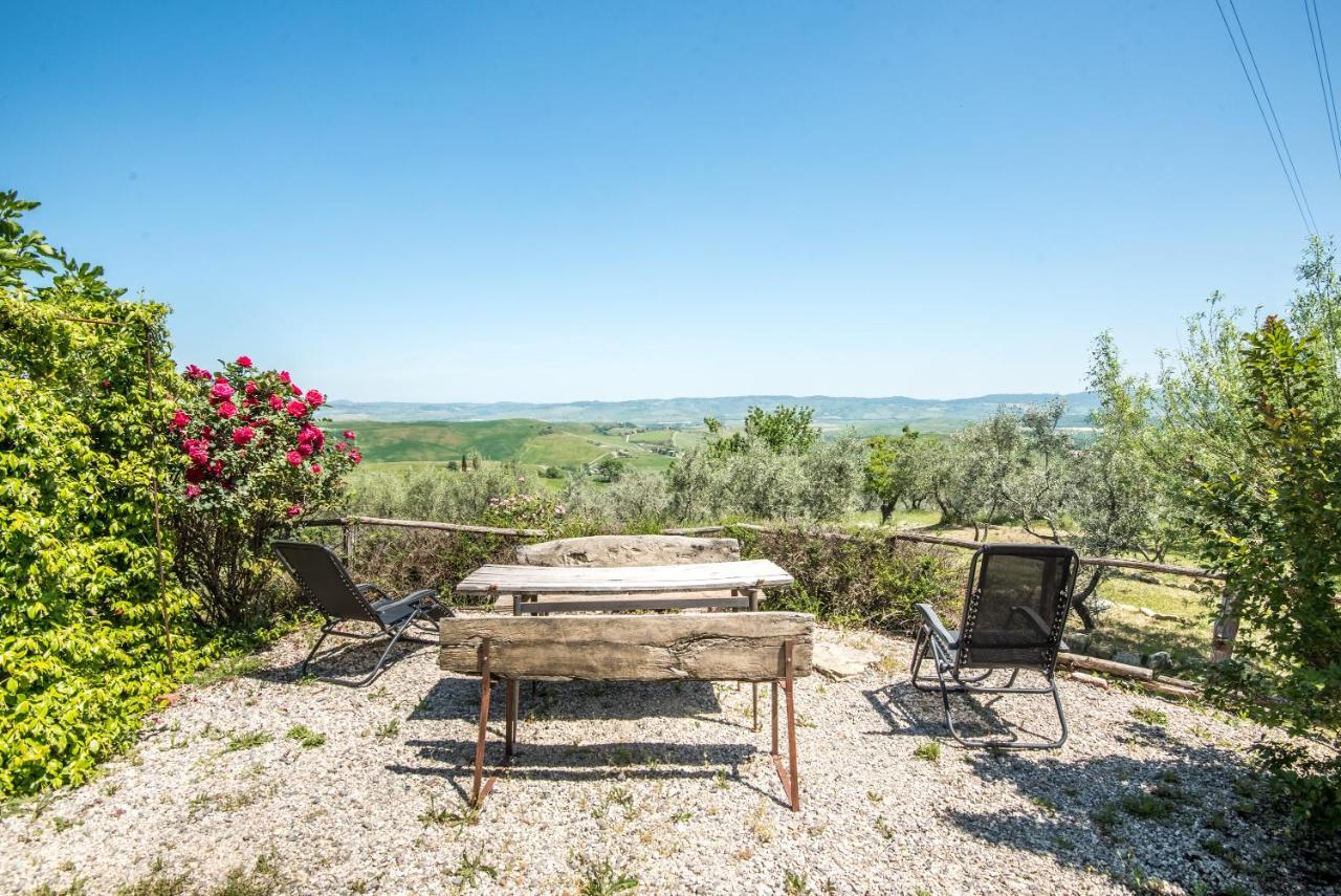 Appartamento Gemma Bianca-Tavoleto Castiglione dʼOrcia Buitenkant foto
