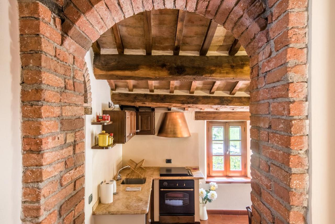 Appartamento Gemma Bianca-Tavoleto Castiglione dʼOrcia Buitenkant foto