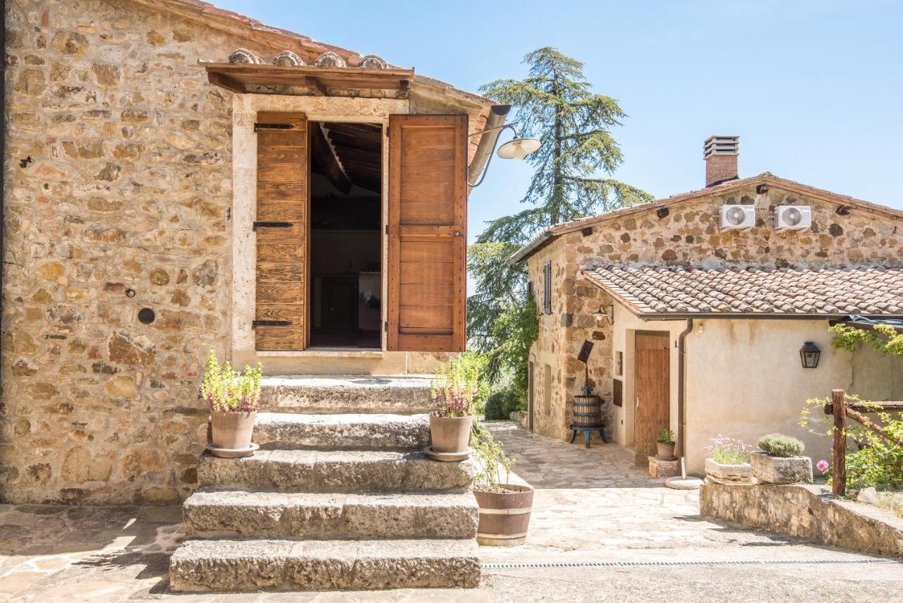 Appartamento Gemma Bianca-Tavoleto Castiglione dʼOrcia Buitenkant foto