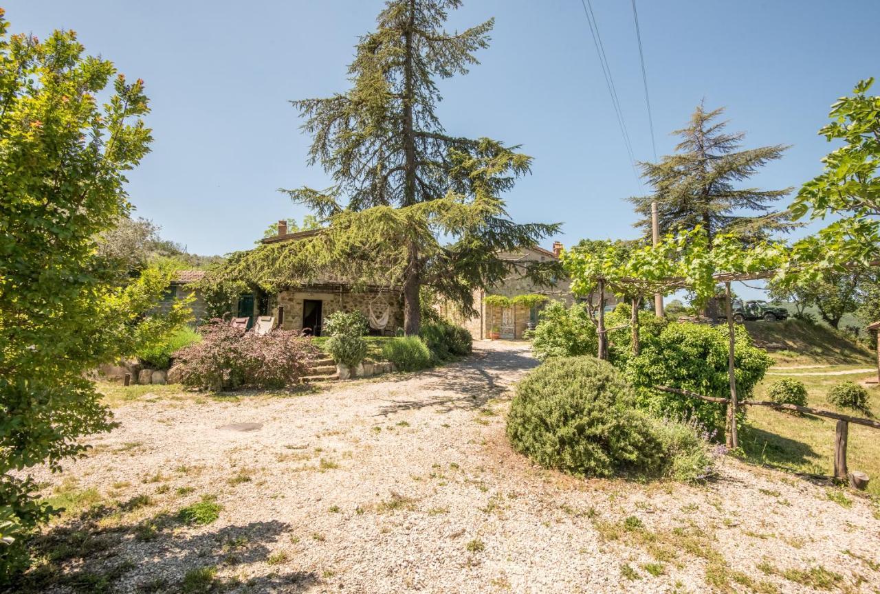 Appartamento Gemma Bianca-Tavoleto Castiglione dʼOrcia Buitenkant foto