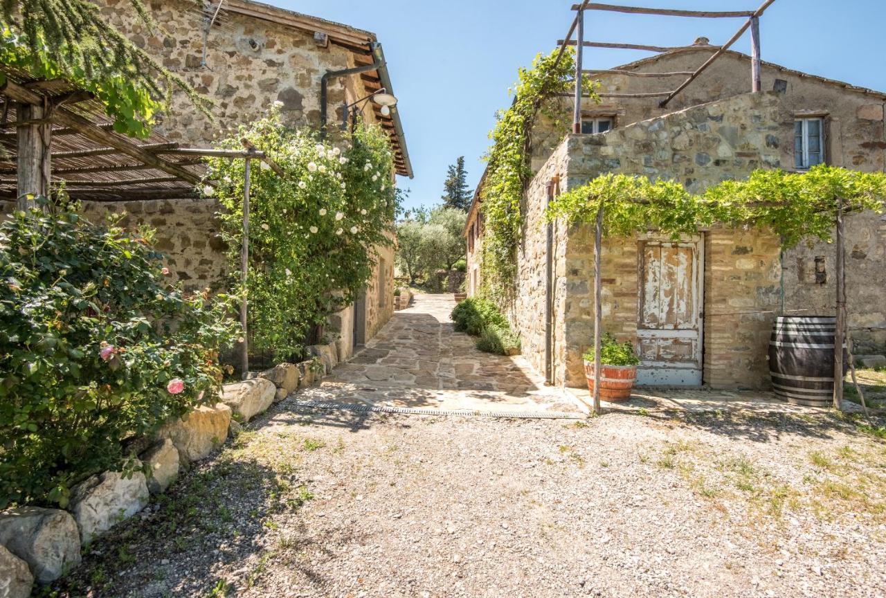 Appartamento Gemma Bianca-Tavoleto Castiglione dʼOrcia Buitenkant foto
