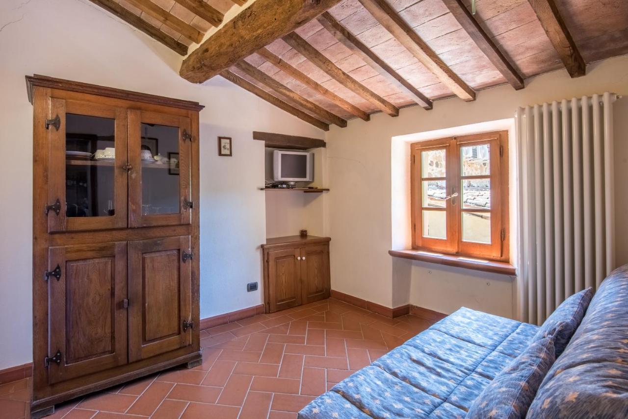 Appartamento Gemma Bianca-Tavoleto Castiglione dʼOrcia Buitenkant foto