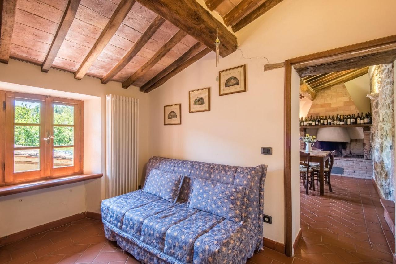 Appartamento Gemma Bianca-Tavoleto Castiglione dʼOrcia Buitenkant foto