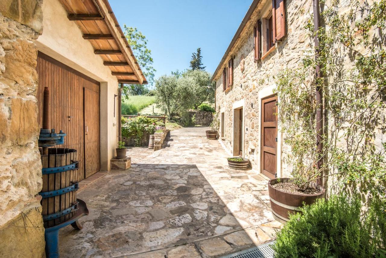 Appartamento Gemma Bianca-Tavoleto Castiglione dʼOrcia Buitenkant foto