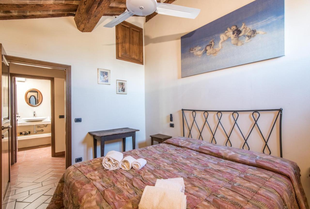 Appartamento Gemma Bianca-Tavoleto Castiglione dʼOrcia Buitenkant foto